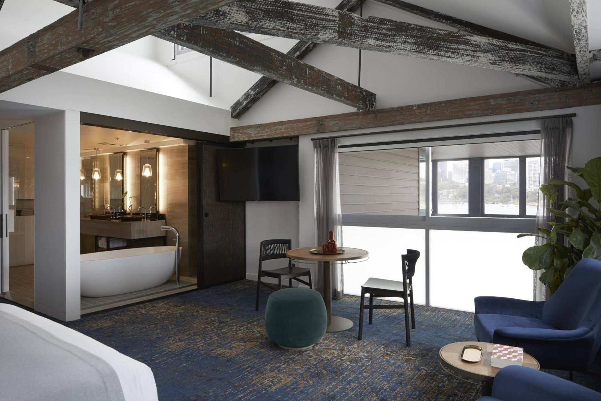 Pier One Sydney Harbour, Autograph Collection Sidney Exterior foto The interior of a suite at the hotel