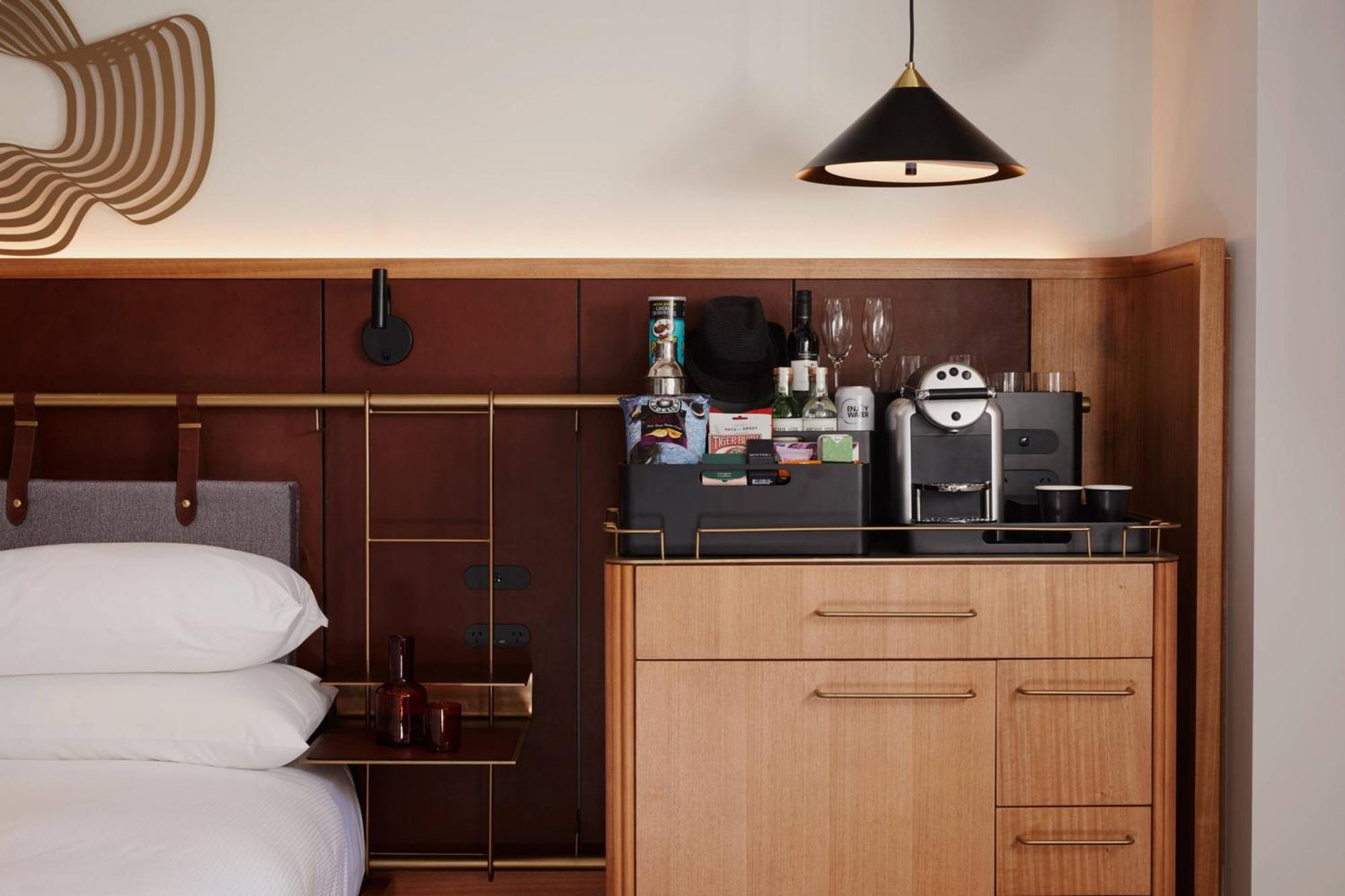 Pier One Sydney Harbour, Autograph Collection Sidney Exterior foto A Nespresso machine in a hotel room
